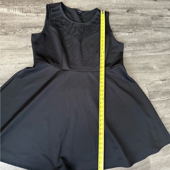 Torrid Black A-Line Mini Dress for Wedding Guests - Picture 3 of 8